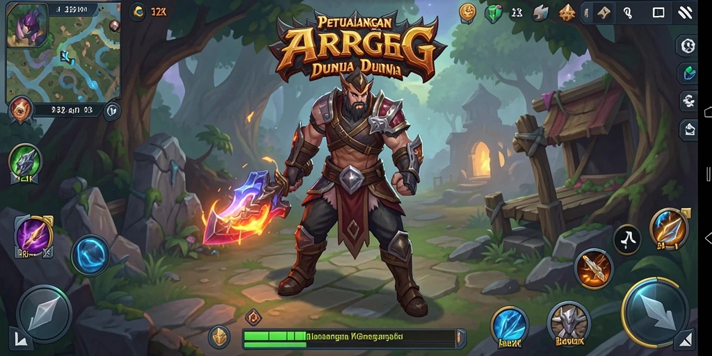 Tampilan gameplay epik dari 33ZK dalam aksi ARPG.