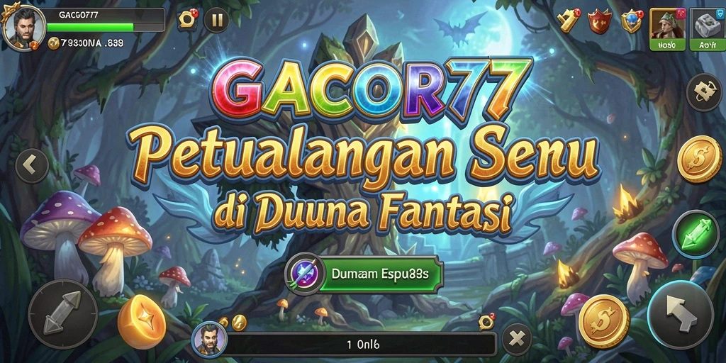 Gameplay <strong>GACOR77</strong> menampilkan aksi petualangan yang mendebarkan dan interaksi seru.