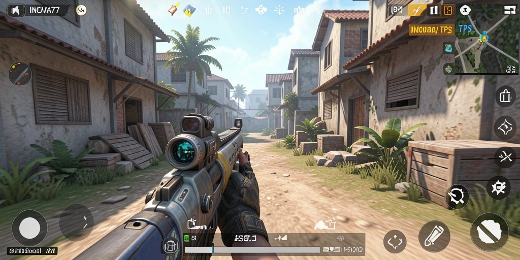 Tampilan gameplay INOVA77 yang menarik dan mendebarkan.