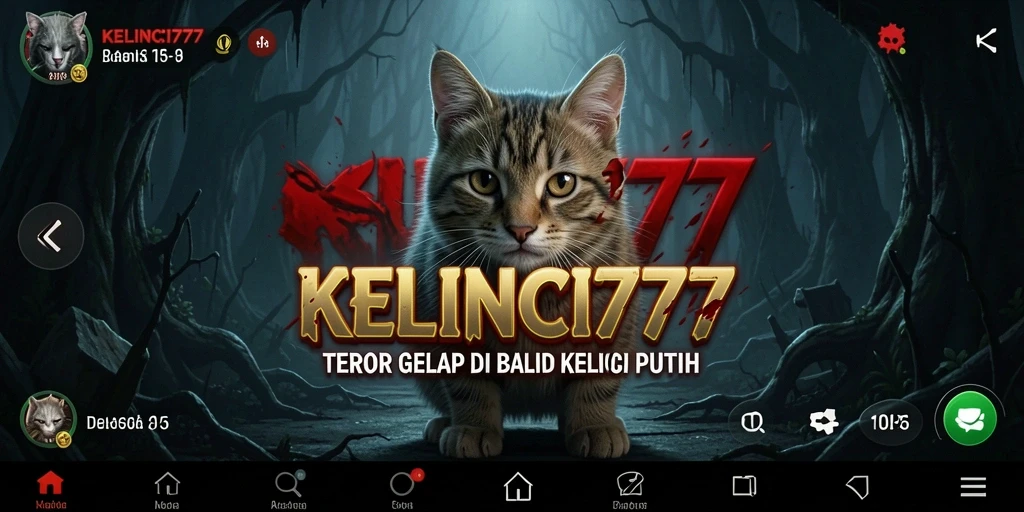Gameplay menegangkan di KELINCI777 dengan kelinci misterius.