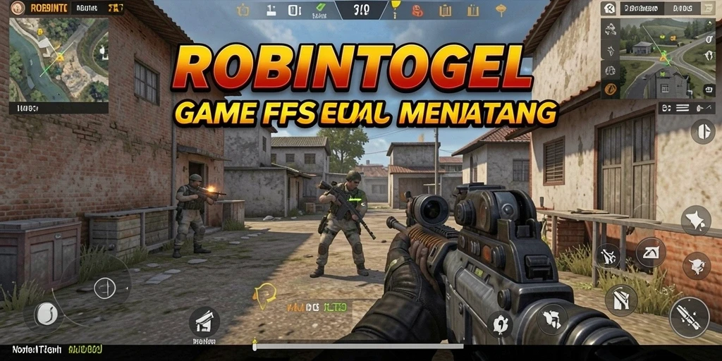 Tangkapan layar yang menunjukkan aksi gameplay mendebarkan di ROBINTOGEL.