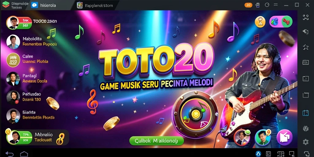 Screenshot TOTO20 menampilkan gameplay seru dan interaktif.